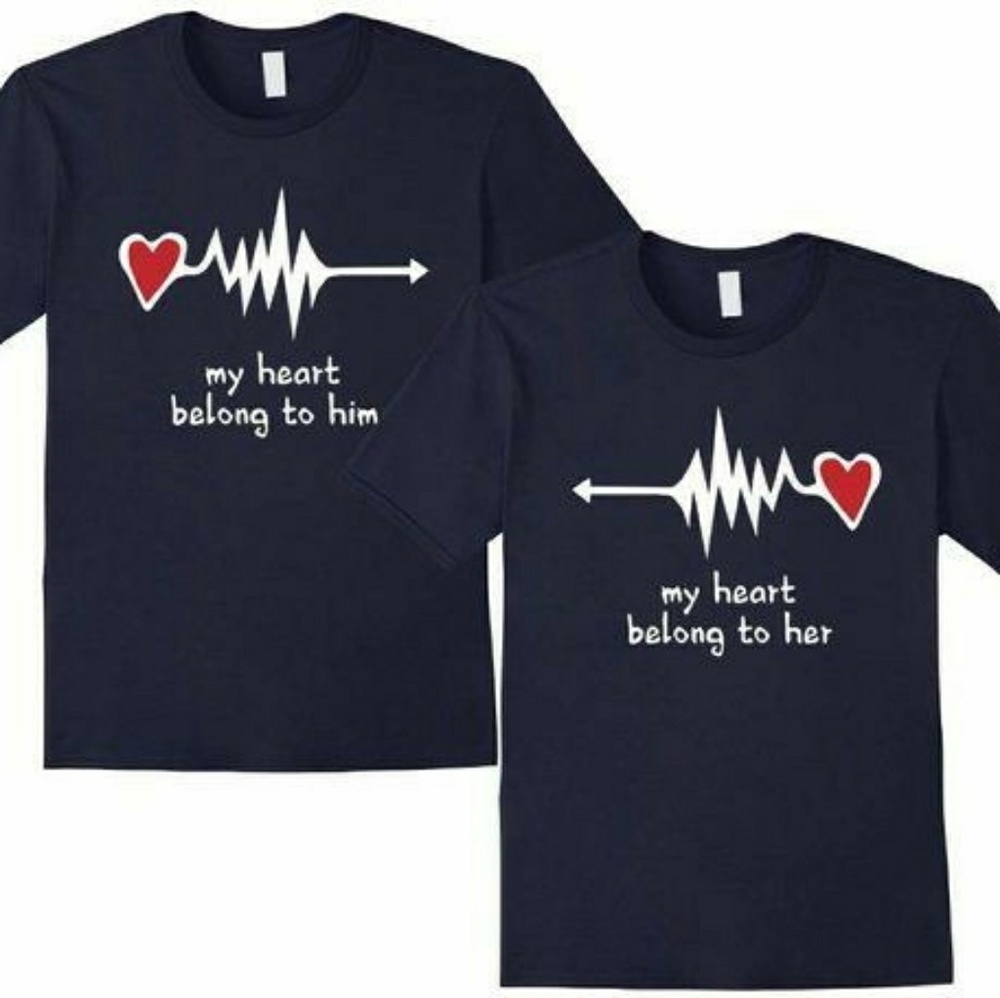 COUPLES MATCHING TEES, COUPLE TEES. BF, GF